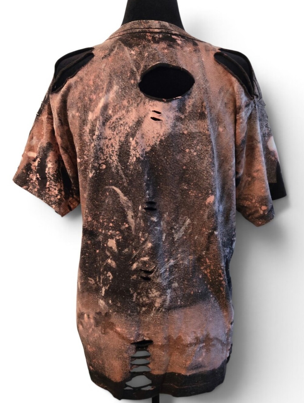 Guns N Roses Tshirt Upcycled Distressed Vintage Short Sleeve Tee XL - Picture 6 of 10